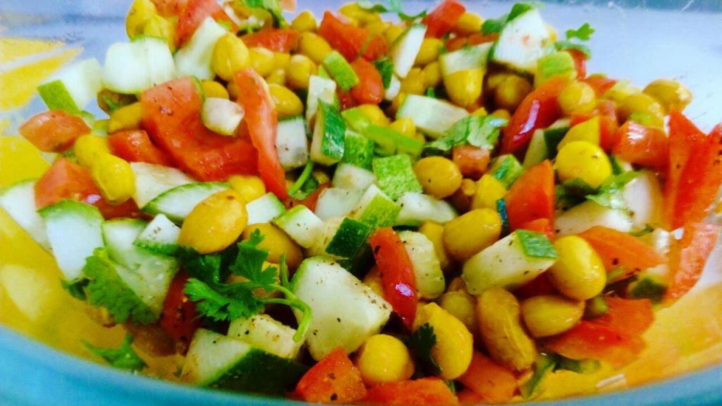 Masala Peanut Salad Recipe