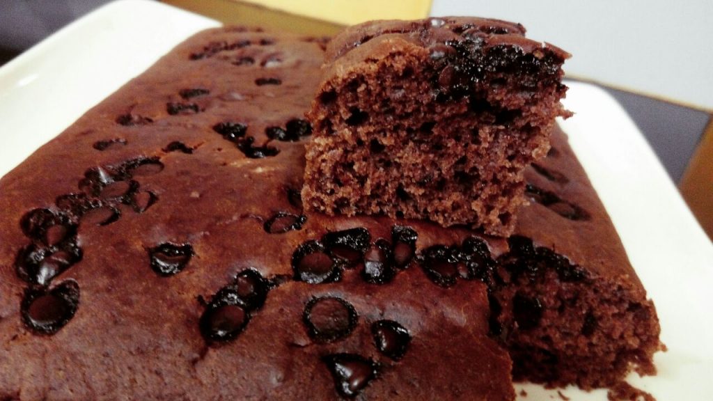 Chocolate Choco Chips Cake Recipe