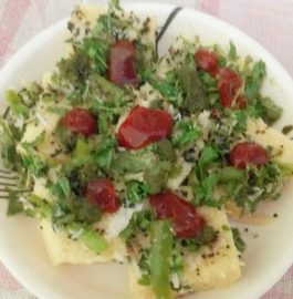 Chana Dal Chawal Dhokla - Healthy Snack