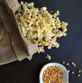 Butter Masala Popcorn Snack Recipe