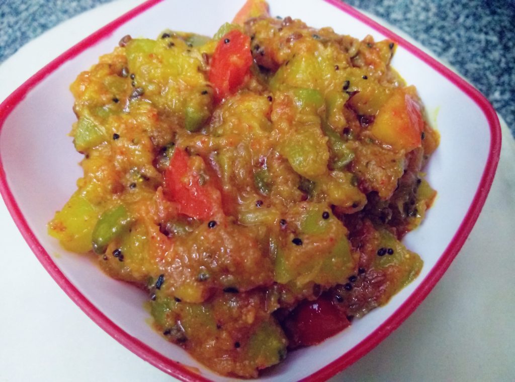 Yellow Pumpkin Ki Sabzi - Healthy Bite