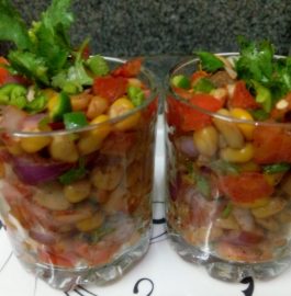 Sweet Corn Chaat - Healthy Yummy Bite