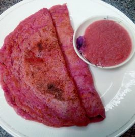 Beetroot Dosa