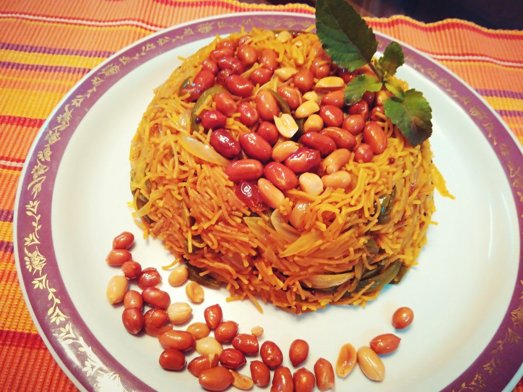 Vermicelli Vegetable Pulao Recipe