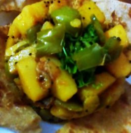 Capsicum Potato Dry Curry Recipe