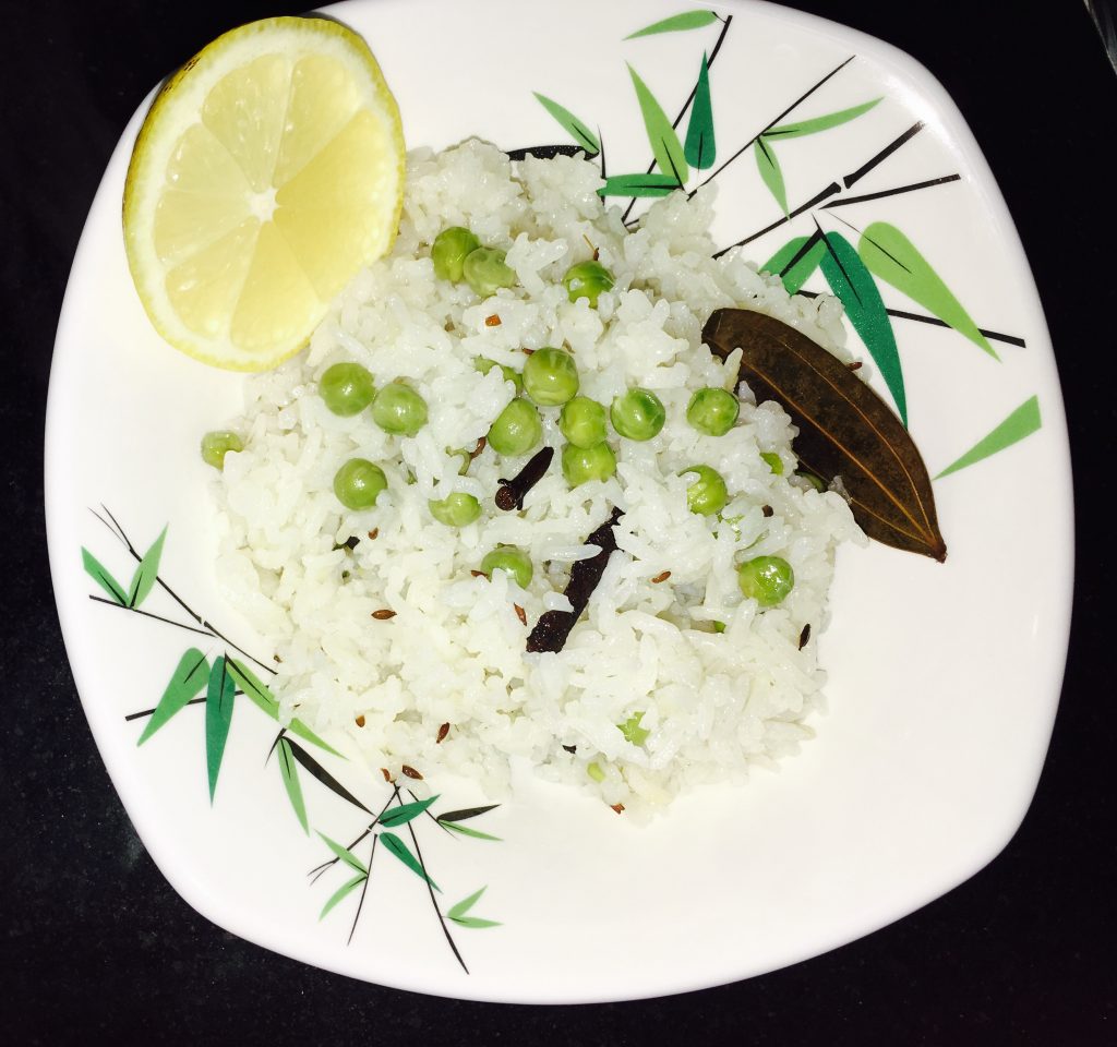 Matar Pulao - Delicious One Pot Meal