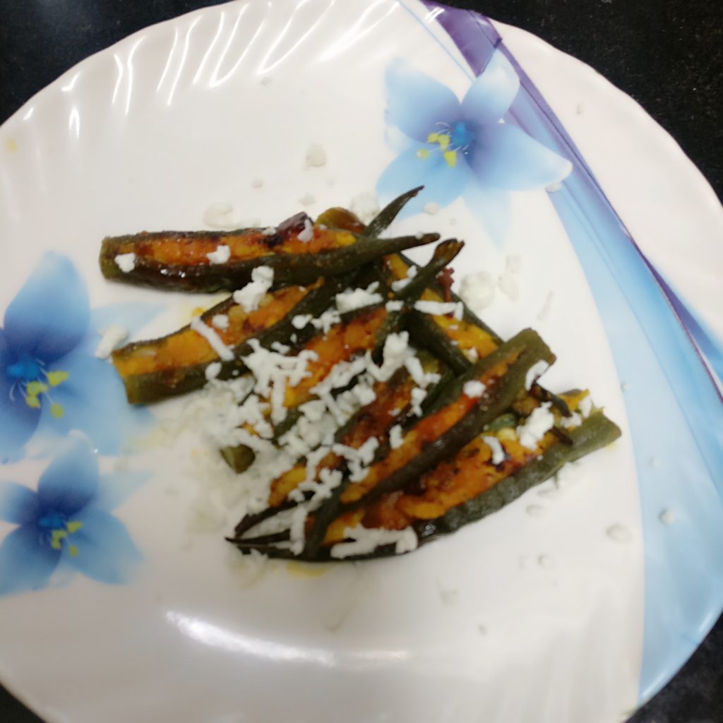 Stuffed Paneer Bhindi - Flavorsome Curry