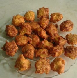 Instant Sweet Corn Moong Dal Pakora Recipe