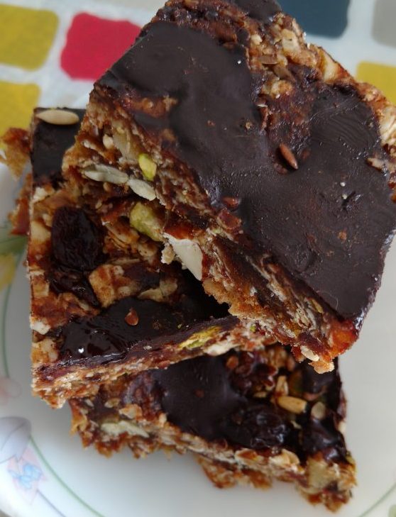 Homemade Crunchy Granola Bars Recipe