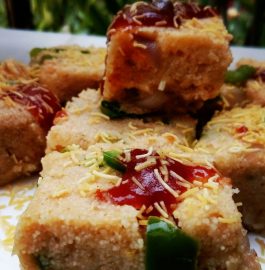 Rava Squares Snack Recipe
