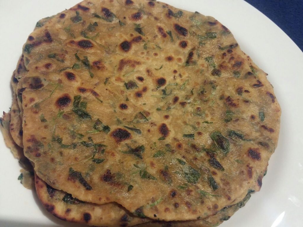 Methi Paratha Recipe