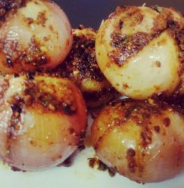 Stuffed Achari Onions Recipe