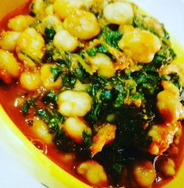 Palak Chole Curry Recipe