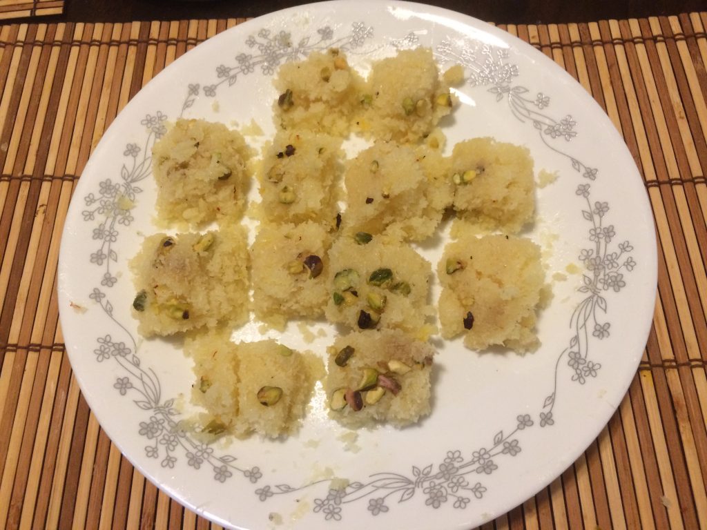 Coconut Barfi Recipe