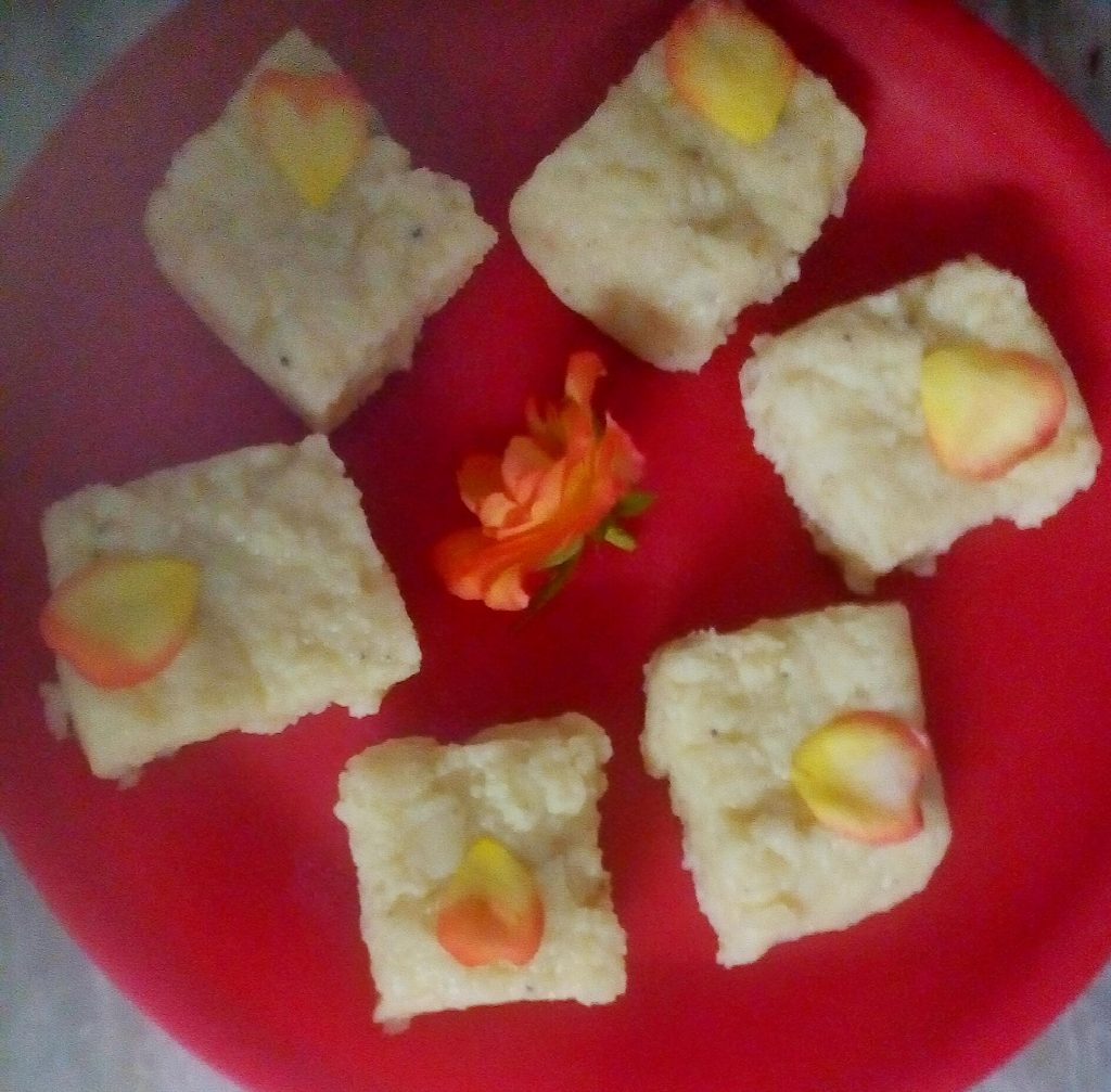 Paneer Burfi Recipe