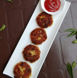 Leftover Rice Cutlets Snack Recipe