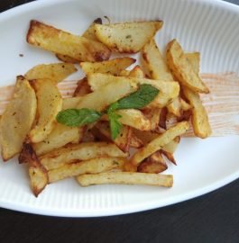 Garlic Potato Fries Snack Recipe