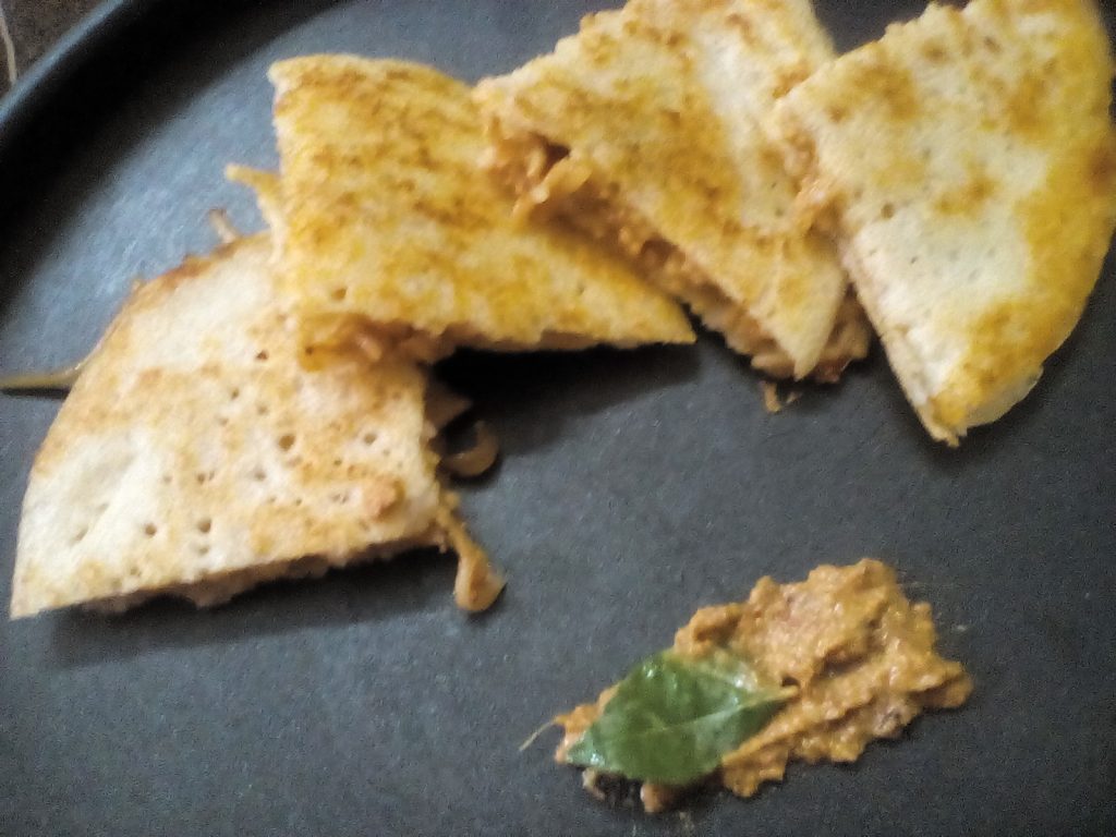 Stuffed Noodles Dosa Recipe