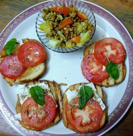 Toasted Garlic Bread Breakfast Recipe