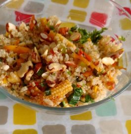 Quinoa Salad With Stir Fried Veggies Recipe