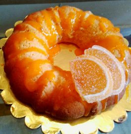 Eggless Orange Cake Recipe