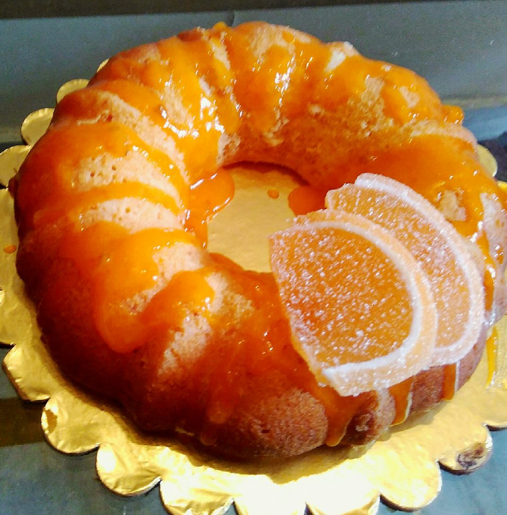 Eggless Orange Cake Recipe