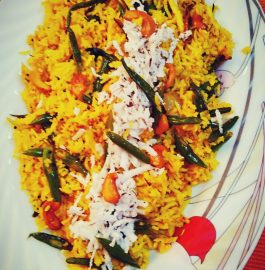 Green Beans Rice Recipe