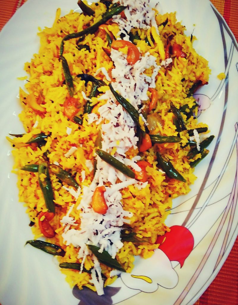 Green Beans Rice Recipe