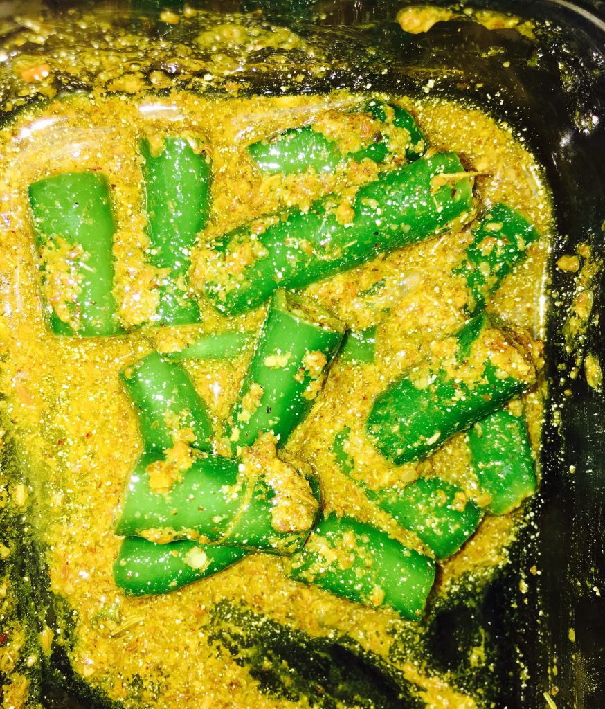 Spicy Green Chilli Pickle Recipe