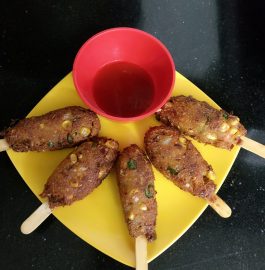 Corn Lollipops