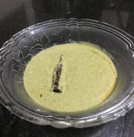 Ajwain Leaves Thambli/ Raita Recipe