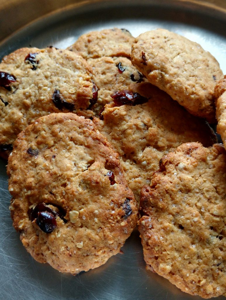 Oatmeal & Cranberry Cookies