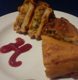 Stuffed Bread Pakoda Recipe