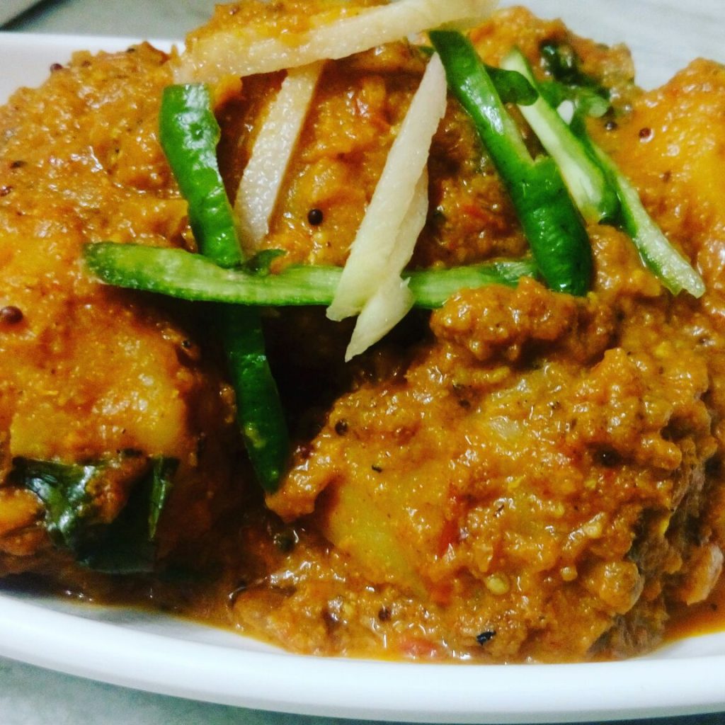 Dum Aloo Curry Recipe