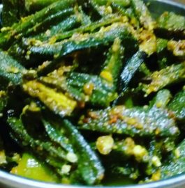 Besan Bhindi Curry Recipe