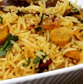 Gatte Ka Tava Pulav Recipe