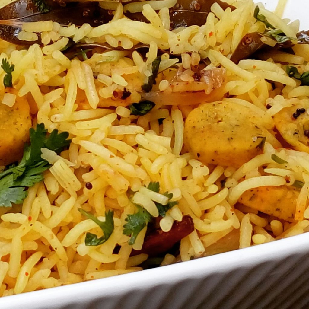 Gatte Ka Tava Pulav Recipe