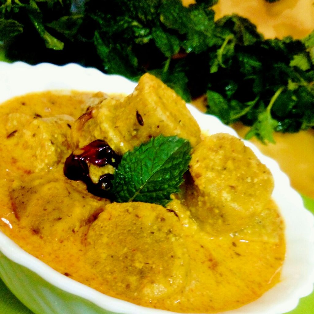Mint Gatta Curry Recipe