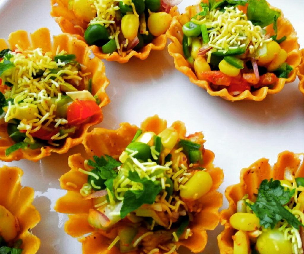 Canapes Chaat Recipe