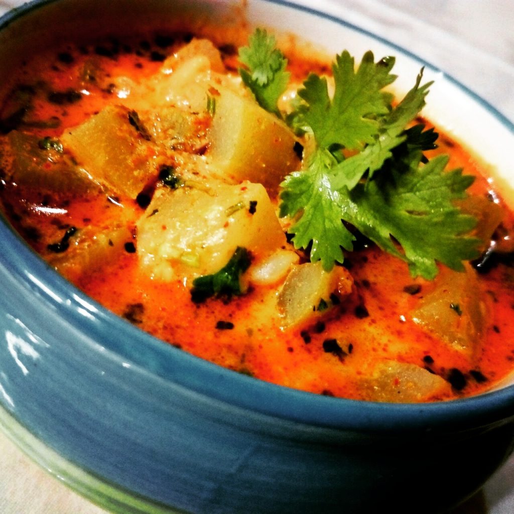 Dahi Lauki Curry Recipe