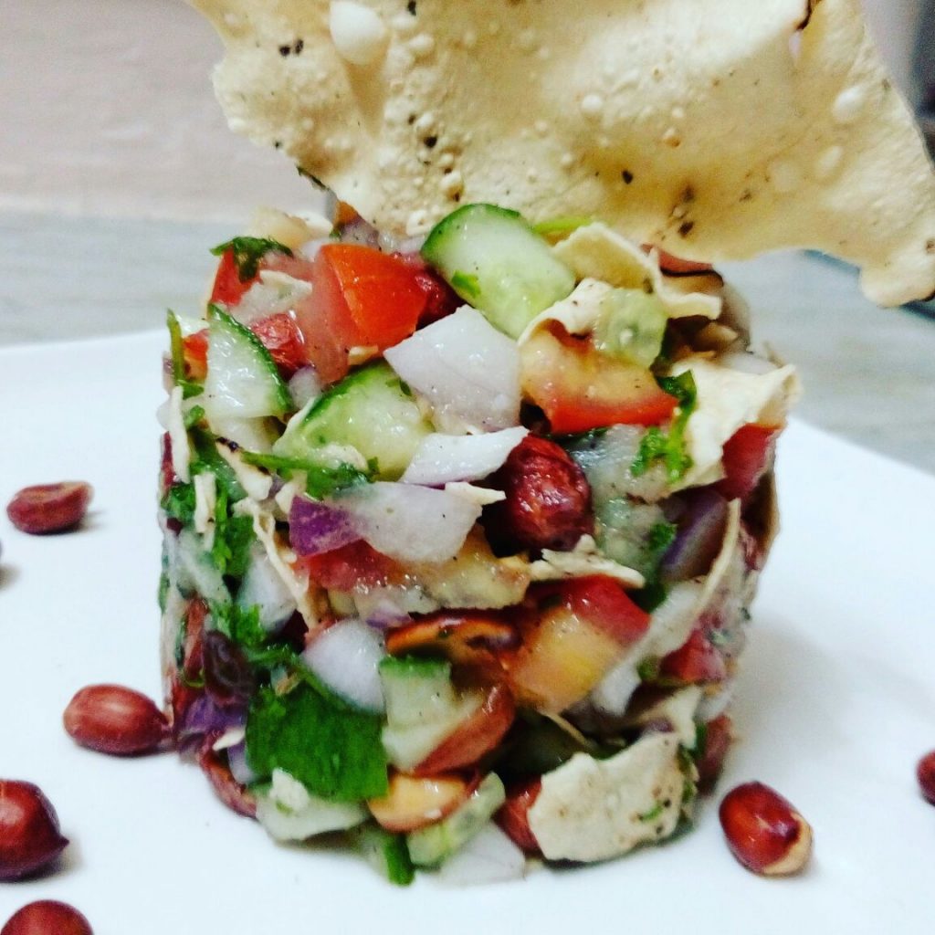 Papad Salad Recipe