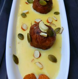 Gulab Jamun With Rabri Recipe