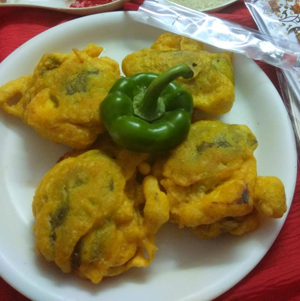 Capsicum Paneer Pakora Recipe