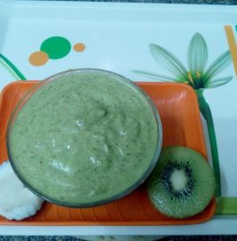 Tender Coconut Kiwi Mint Chutney Recipe