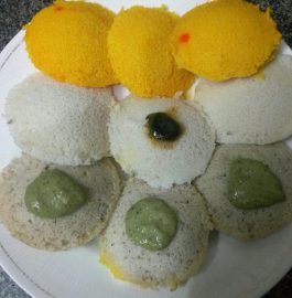 Tricolor Idli Recipe