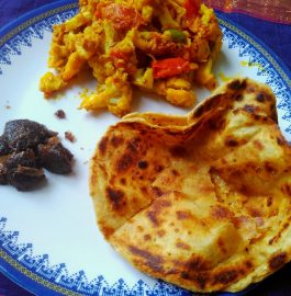 Masala Gobhi & Choor Choor Paratha Recipe