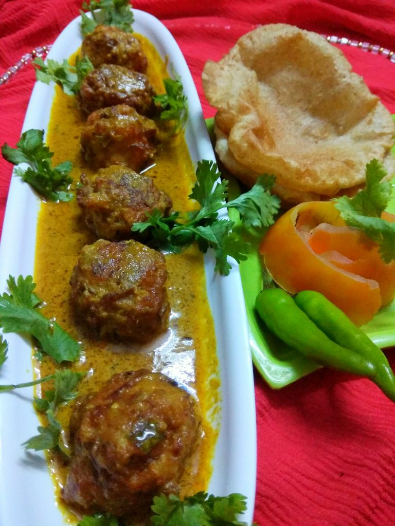 Kheer Kofta Curry (No Onion No Garlic) Recipe