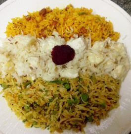 Veg Fried Rice ( Tricolor) Recipe