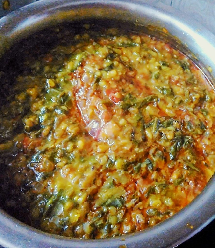 Chana Dal Palak Curry Recipe