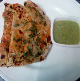 Spinach Paratha Recipe